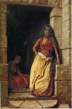unknow artist Arab or Arabic people and life. Orientalism oil paintings 611 France oil painting art